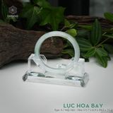  Vòng Khối Ngọc Phỉ Thúy Lục Hoa Bay Cao Cấp Bản Oval 11..7 x 6.9 x 49.5 x 55.2 (Không Kén Mệnh) 
