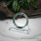  Vòng Khối Ngọc Phỉ Thúy Jade A Băng Lục Phiêu Hoa Cao Cấp Bản Đũa 9.3 x 9.3 x 54.4 (Không Kén Mệnh) 260937 