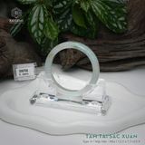  Vòng Khối Ngọc Phỉ Thúy Tam Tài Sắc Xuân Cao Cấp Bản Hẹ 12.3 x 7.3 x 52.9 (Không Kén Mệnh) 260758 