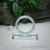  Vòng Khối Ngọc Phỉ Thúy Lam Thiên Điểm Hoàng Phỉ Cao Cấp Bản Hẹ 12.5 x 8.3 x 54.7 (Không Kén Mệnh) 260945 
