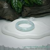  Vòng Khối Ngọc Phỉ Thúy Lam Thiên Điểm Hoàng Phỉ Cao Cấp Bản Hẹ 12.5 x 8.3 x 54.7 (Không Kén Mệnh) 260945 