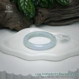  Vòng Khối Ngọc Phỉ Thúy Lam Thiên Phớt Tím Tử Lan Cao Cấp Bản Hẹ 11.8 x 9.3 x 57.2 (Không Kén Mệnh) 2603308 