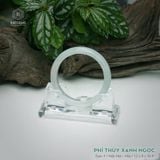  Vòng Khối Ngọc Phỉ Thúy Xanh Ngọc Cao Cấp Bản Hẹ 12 x 8 x 56.9 (Không Kén Mệnh) 260736 