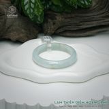  Vòng Khối Ngọc Phỉ Thúy Lam Thiên Điểm Hoàng Phỉ Cao Cấp Bản Hẹ 12.8 x 8.5 x 57.5 (Không Kén Mệnh) 260738 