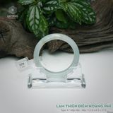  Vòng Khối Ngọc Phỉ Thúy Lam Thiên Điểm Hoàng Phỉ Cao Cấp Bản Hẹ 12.8 x 8.5 x 57.5 (Không Kén Mệnh) 260738 