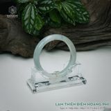  Vòng Khối Ngọc Phỉ Thúy Lam Thiên Điểm Hoàng Phỉ Cao Cấp Bản Hẹ 11.7 x 8.6 x 57.7 (Không Kén Mệnh) 260748 