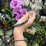  Vòng Đơn Ngọc Lục Lam 10ly 1-121003 (Không Kén Mệnh) 