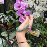  Vòng Đơn Ngọc Phỉ Thúy Xanh Lục Táo 9.3ly 2-131005 (Không Kén Mệnh) 