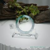  Vòng Khối Ngọc Phỉ Thúy Sơn Thủy Lưu Vân Cao Cấp Bản Hẹ KT: 12.5 x 8.4 x 55 (Không Kén Mệnh) 261815 