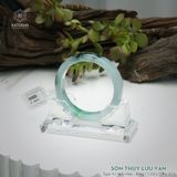  Vòng Khối Ngọc Phỉ Thúy Sơn Thủy Lưu Vân Cao Cấp Bản Hẹ KT: 13.8 x 7.9 x 55.6 (Không Kén Mệnh) 261825 