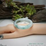  Vòng Khối Ngọc Phỉ Thúy Sơn Thủy Lưu Vân Cao Cấp Bản Hẹ KT: 13.8 x 7.9 x 55.6 (Không Kén Mệnh) 261825 