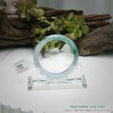  Vòng Khối Ngọc Phỉ Thúy Sơn Thủy Lưu Vân Cao Cấp Bản Hẹ KT: 12.3 x 8.5 x 55.8 (Không Kén Mệnh) 261822 