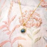  Bộ Trang Sức Vàng Phụng Thiên Cửu Vận Lam Ngọc Jade A ( Không Kén Mệnh ) Độc Quyền Katgems 