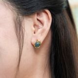  Bộ Trang Sức Vàng Phụng Thiên Cửu Vận Lam Ngọc Jade A ( Không Kén Mệnh ) Độc Quyền Katgems 