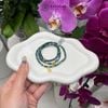  Vòng Chuỗi Ngọc Phỉ Thúy Hoa Bay 4.2ly Mix Bi Kim Tiền, Hoa Sen Vàng Và Túi Tiền Vàng Trang Sức (Không Kén Mệnh) 1-127027 