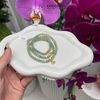  Vòng Chuỗi Ngọc Phỉ Thúy Xanh Nho 4.8ly Mix Bi Kim Tiền, Hạt Gạo Vàng Và Hoa Sen Vàng Trang Sức (Không Kén Mệnh) 2-127013 