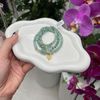  Vòng Chuỗi Ngọc Phỉ Thúy Hoa Bay 5.5ly Mix Bi Kim Tiền, Hồ Ly Phượng, Lu Thống Và Cỏ Bốn Lá Nạm Đá Vàng Trang Sức (Không Kén Mệnh) Vvip-127006 