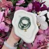  Vòng Chuỗi Ngọc Phỉ Thúy Hoa Bay 5.8ly Mix Ngũ Điếu, Hồ Ly Phượng, Lu Thống Và Hoa Sen Vàng Trang Sức (Không Kén Mệnh) Vvip-127001 