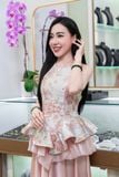  Bộ Trang Sức Vàng Phụng Thiên Cửu Vận Phỉ Thúy Tím Tử Lan (Không Kén Mệnh) Độc Quyền Katgems 