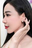 Bộ Trang Sức Vàng Phụng Thiên Cửu Vận Phỉ Thúy Tím Tử Lan (Không Kén Mệnh) Độc Quyền Katgems 