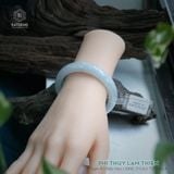  Vòng Khối Ngọc Phỉ Thúy Lam Thiên Cao Cấp Bản Hẹ 11.8 x 7.8 x 53.4 (Không Kén Mệnh) 2532240 