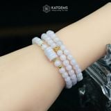  Vòng Chuỗi Ngọc Phỉ Thúy Tím Tử La Lan 5.7ly Mix Ngũ Điếu Và Bi Kim Tiền Vàng (Không Kén Mệnh) 1-127037 