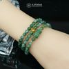 Vòng Chuỗi Ngọc Phỉ Thúy Hoa Bay 6ly Mix Bi Kim Tiền Và Ngũ Điếu (Không Kén Mệnh) Vvip-127001 