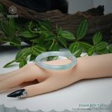  Vòng Khối Ngọc Phỉ Thúy Jade A Xuân Đới Tài Cao Cấp Bản Đũa 7.9 x 7.9 x 55.9 (Không Kén Mệnh) 2605220 