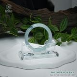  Vòng Khối Ngọc Phỉ Thúy Hoa Bay Cao Cấp Bản Hẹ KT: 12.6 x 8 x 53.7  (Không Kén Mệnh) 2607069 