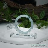  Vòng Khối Ngọc Phỉ Thúy Hoa Bay Cao Cấp Bản Hẹ KT: 12.6 x 8 x 53.7  (Không Kén Mệnh) 2607069 
