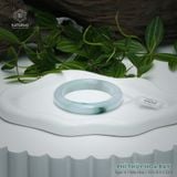  Vòng Khối Ngọc Phỉ Thúy Hoa Bay Cao Cấp Bản Hẹ KT: 10 x 8.5 x 53.5  (Không Kén Mệnh) 2607070 