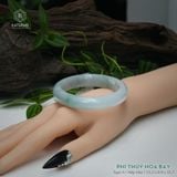  Vòng Khối Ngọc Phỉ Thúy Hoa Bay Cao Cấp Bản Hẹ KT: 12.2 x 8.9 x 55.7  (Không Kén Mệnh) 2607075 