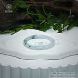  Vòng Khối Ngọc Phỉ Thúy Hoa Bay Cao Cấp Bản Đũa KT: 7.2 x 7.5 x 53.7  (Không Kén Mệnh) 2607066 