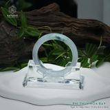  Vòng Khối Ngọc Phỉ Thúy Hoa Bay Cao Cấp Bản Hẹ KT: 11.8 x 8.5 x 54.6  (Không Kén Mệnh) 2607076 