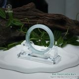  Vòng Khối Ngọc Phỉ Thúy Hoa Bay Cao Cấp Bản Hẹ KT: 12.2 x 7.2 x 53.4  (Không Kén Mệnh) 2607073 