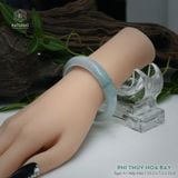  Vòng Khối Ngọc Phỉ Thúy Hoa Bay Cao Cấp Bản Hẹ KT: 12.2 x 7.2 x 53.4  (Không Kén Mệnh) 2607073 