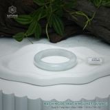  Vòng Khối Ngọc Phỉ Thúy Bạch Nguyệt Quang Bạch Ngọc Cao Cấp Bản Hẹ 10.9 x 7.9 x 52 (Không Kén Mệnh) 2607078 