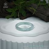  Vòng Khối Ngọc Phỉ Thúy Lam Băng Tuyết Cao Cấp Bản Hẹ 10.4 x 8.8 x 56.6 (Không Kén Mệnh) 2606793 