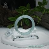  Vòng Khối Ngọc Phỉ Thúy Lam Băng Tuyết Cao Cấp Bản Hẹ 10.4 x 8.8 x 56.6 (Không Kén Mệnh) 2606793 