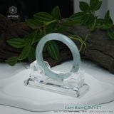  Vòng Khối Ngọc Phỉ Thúy Lam Băng Tuyết Cao Cấp Bản Hẹ 10.4 x 8.8 x 56.6 (Không Kén Mệnh) 2606793 