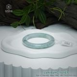  Vòng Khối Ngọc Phỉ Thúy Lam Băng Tuyết Cao Cấp Bản Hẹ 10.4 x 8.8 x 56.6 (Không Kén Mệnh) 2606793 