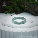  Vòng Khối Ngọc Phỉ Thúy Lam Băng Tuyết Cao Cấp Bản Hẹ 12.5 x 8.5 x 57.2 (Không Kén Mệnh) 2606803 