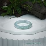  Vòng Khối Ngọc Phỉ Thúy Lam Băng Tuyết Cao Cấp Bản Hẹ 12 x 8.5 x 53.7 (Không Kén Mệnh) 2606801 