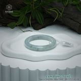  Vòng Khối Ngọc Phỉ Thúy Lam Băng Tuyết Cao Cấp Bản Hẹ 11.2 x 8 x 56 (Không Kén Mệnh) 2606796 