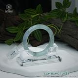  Vòng Khối Ngọc Phỉ Thúy Lam Băng Tuyết Cao Cấp Bản Hẹ 10.5 x 8.8 x 54.7 (Không Kén Mệnh) 2606799 
