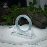  Vòng Khối Ngọc Phỉ Thúy Lam Băng Tuyết Cao Cấp Bản Hẹ 11.9 x 8.5 x 55.2 (Không Kén Mệnh) 2606797 