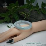  Vòng Khối Ngọc Phỉ Thúy Lam Băng Tuyết Cao Cấp Bản Hẹ 11.9 x 8.5 x 55.2 (Không Kén Mệnh) 2606797 