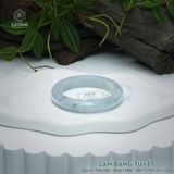  Vòng Khối Ngọc Phỉ Thúy Lam Băng Tuyết Cao Cấp Bản Hẹ 11.9 x 8.5 x 55.2 (Không Kén Mệnh) 2606797 