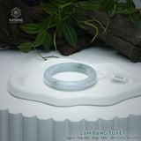  Vòng Khối Ngọc Phỉ Thúy Lam Băng Tuyết Cao Cấp Bản Hẹ 12.5 x 8.3 x 57.6 (Không Kén Mệnh) 2606794 