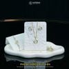  Bộ Trang Sức Vàng Phụng Thiên Cửu Vận Đá Aquamarine (Mộc - Thủy) Độc Quyền Katgems 